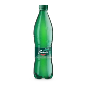 Radenska, Ujë me gaz, plastikë, 0,5 L